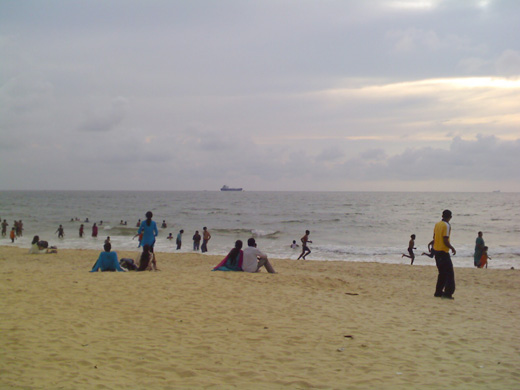 Panambur Beach.